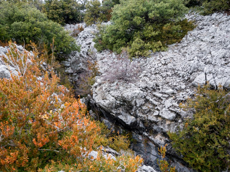 Pronde faille de la Montagne de Bluye