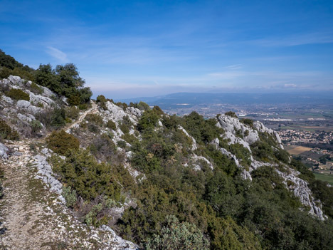 Au dessus de Maubec, mar. 2013 Au dessus de Maubec