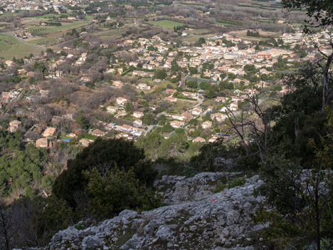 Raidillon au dessus de Robion