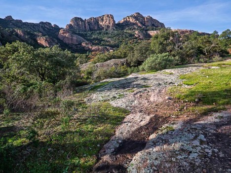 Sous le Rocher de Roquebrune