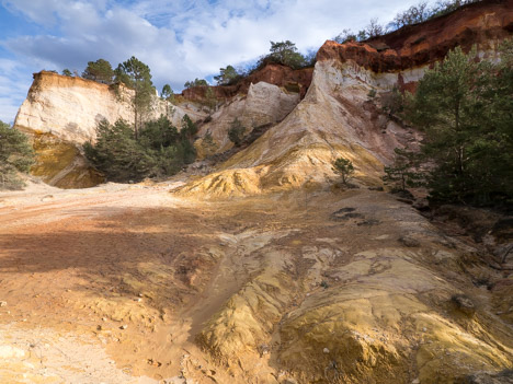 Colorado provençal, le Sahara