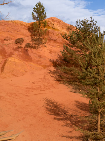 Colorado provençal, le Sahara