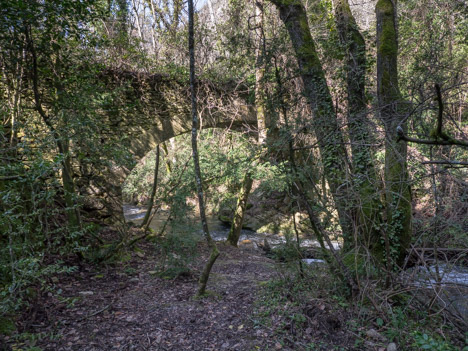 Pont du Ravin de l'Enfer sur l'Aigue Brun