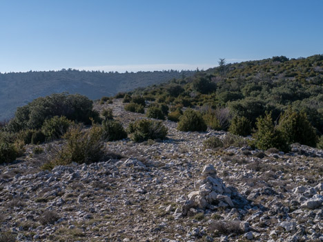 Cairn sur la Barre de Gautier