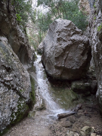 Gorges de Régalon, deuxième cascatelle