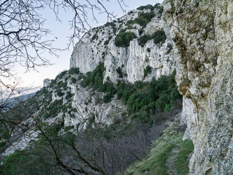 Versant Ouest des Dents de Roque Forcade