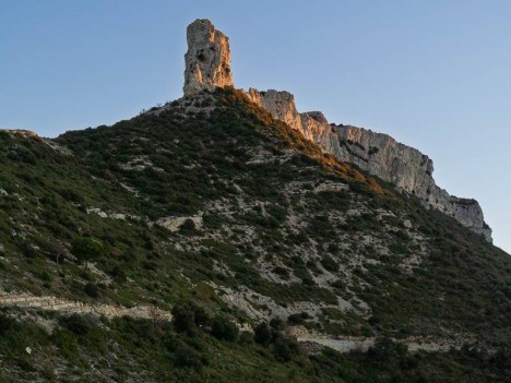 Lever de soleil sur les Dents de Roque Forcade