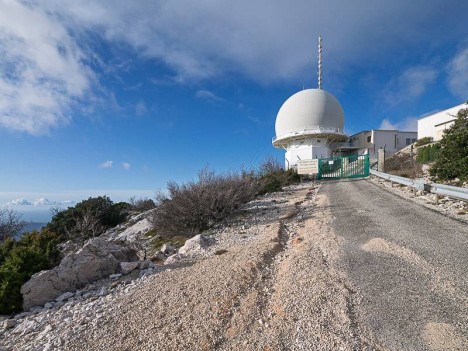 Le Pic de Bertagne, station de l'aviation civile