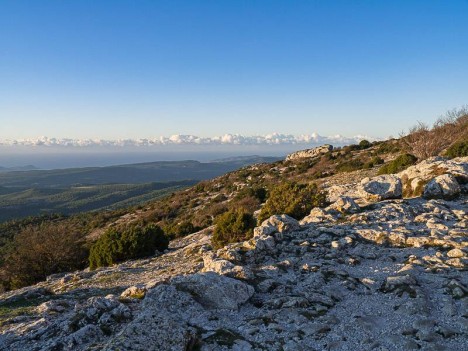 Sur la crête du Col du Saint-Pilon