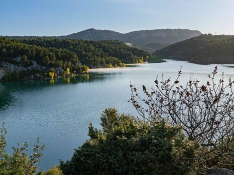 Brume matinale sur le Lac de Bimont