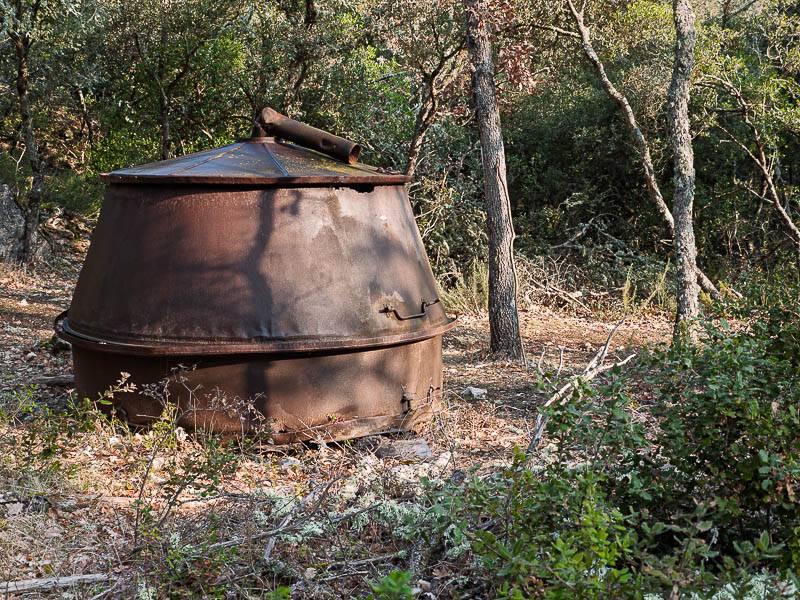 Cuve à charbon de bois du Pié de Masse, Concors