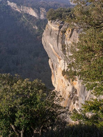 Falaise de Buoux, premier aperçu