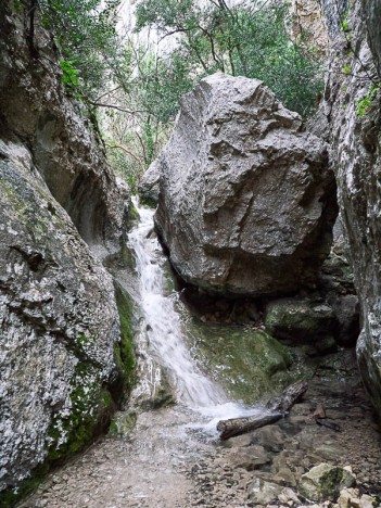 Gorges de Régalon, deuxième cascatelle