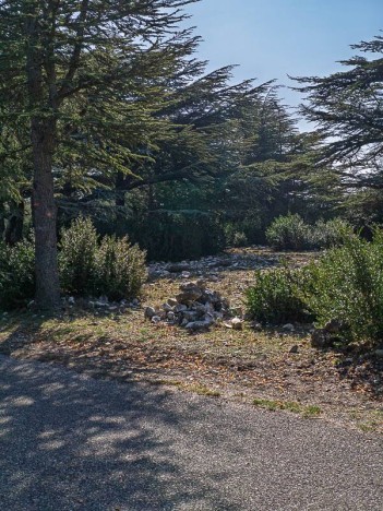 Cairn du sentier des Rochers de Onze heures