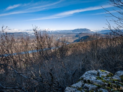 Le Rhône, Belley, le Grand Colombier, fév. 2017