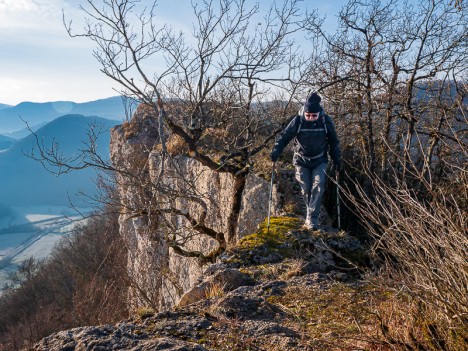 Arête des Moines, févr. 2019