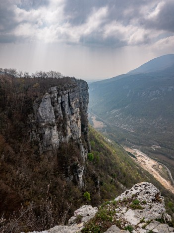 Falaise des Fenêtres de la Buranche, avr. 2019