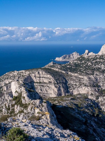 Arête Ouest de la Tête de Malvallon, févr. 2014