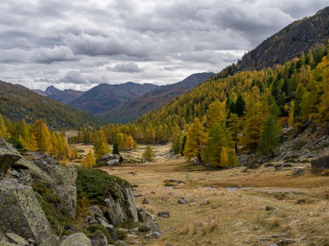 Par la Vallée de la Clarée, oct. 2012