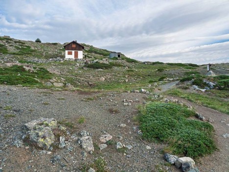 La cabane des douaniers du Chenaillet