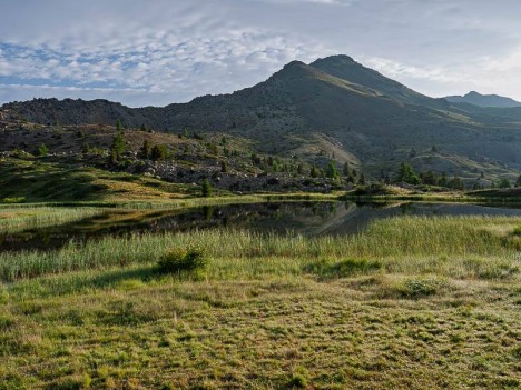 Le Lac des Sarailles et le Chenaillet