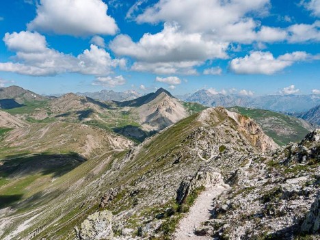 Vue sur le Col de Barteaux