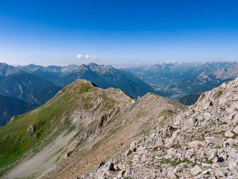 La crête du Serre des Aigles