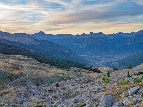 Briançon et le Pic de Roquebrune