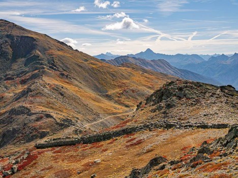 Mur de Berwick sur la Crête de Cristol