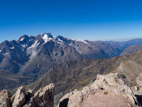 Le Gaspard, la Meije et le Rateau