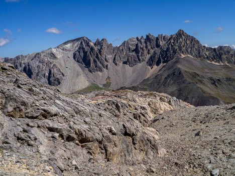 La Pointe des Cerces et le Pic de la Moulinière