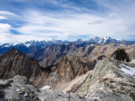 Face au Massif des Écrins