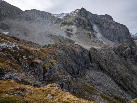 Le versant Ouest de la Pointe des Cerces