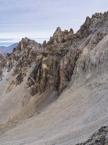 La crête des Rochers Marions