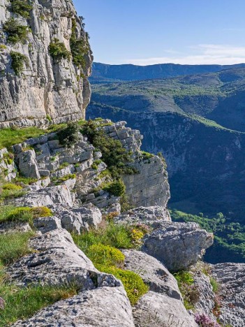 La vire des Barres de Cavillore