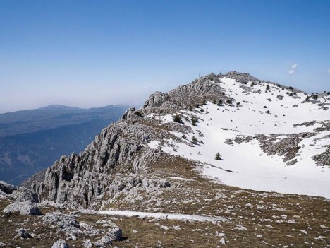 Cime du Cheiron, versant Est