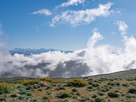 Jeu des nuages à la Baisse du Viériou