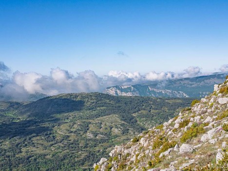 Au loin, le Plateau de Cavillore