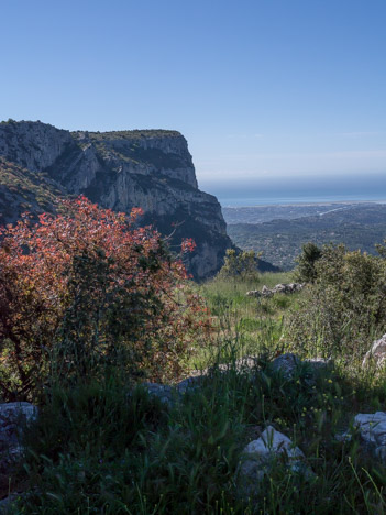 Versant Ouest du Baou de Saint-Jeannet