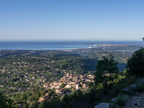 Le village de Saint-Jeannet