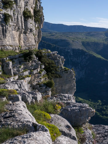 La vire des Barres de Cavillore