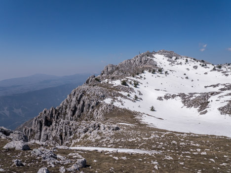 Cime du Cheiron, versant Est