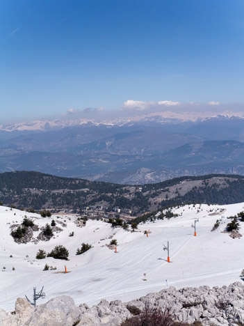 Cime du Cheiron, Gréolières les neiges