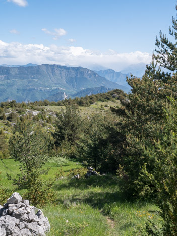 La Colle face au Mont Vial