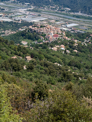 Gattières, village perché