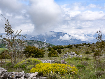 Le Mont Vial, au loin