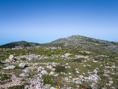 Puy de Naouri, le Pic de Courmettes et le Puy des Tourrettes