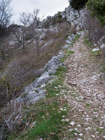 Chemin de Saint Barnabé, Clapière Rousse