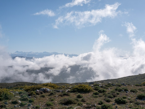 Jeu des nuages à la Baisse du Viériou