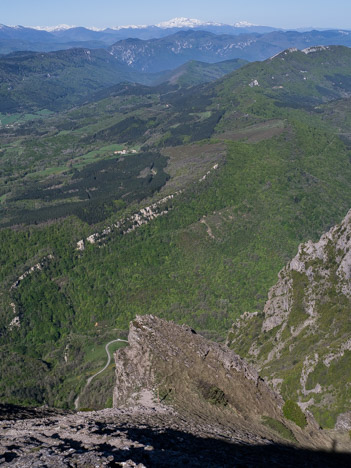 Arête Nord Est du Pech de Bugarach